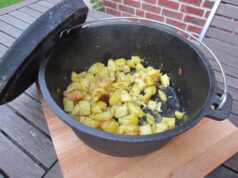 Rosmarin Kartoffeln aus dem Dutch Oven k IMG