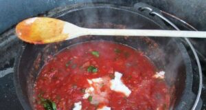 Tomatensuppe aus dem Dutch Oven k IMG