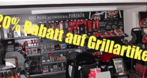 20% Rabatt auf Grillartikel bei Amazon Rabatt