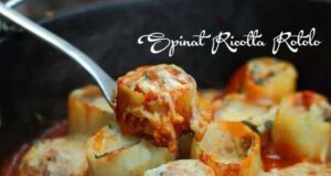 Spinat Ricotta Rotolo aus dem Dutch Oven Rotolo