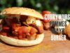 Ruhrpott Burger – Currywurst Pommes Mayo Currywurst Pommes Mayo Burger