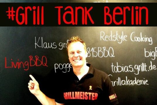 Möpse trinken Bier oder #Grilltank Blogger in Berlin LivingBBQ GrilltankHeader II