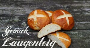 Laugenteig für Buns und Bretzel Laugenteig