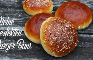 Die perfekten Burger Buns (Hamburger Brötchen) perfekten burger buns