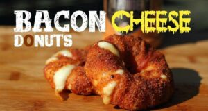 BBQ Bacon Cheese Donuts vom Grill Bacon Cheese Donuts I