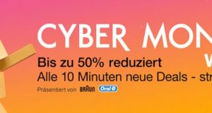 Endspurt und letzter Tag der Amazon Cyber Monday Woche Cyber monday