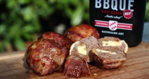 Käse gefüllte Moinkballs – BBQ Klassiker aus den USA Käse gefüllte Moinkballs