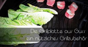 Die Gusseisen Grillplatte nützliches Zubehör u. Outdoor Küchenhelfer Gusseisen Grillplatte