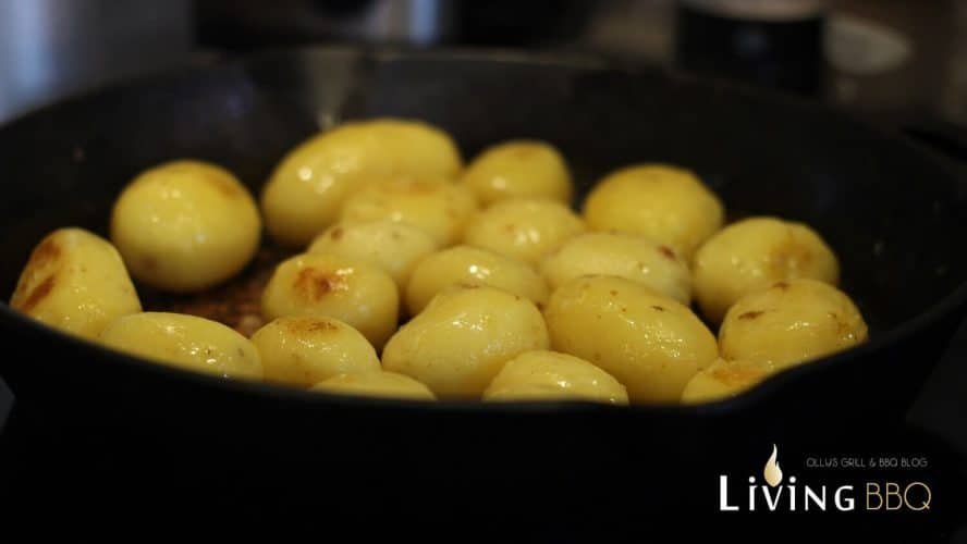 Dill Röstkartoffeln mit Sauce Andalouse (Andalusische Sauce) - LivingBBQ.de