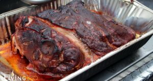 Texas Krücke (Texas Crutch) Plateauphase beim Pulled Pork und Brisket Texas Krücke Texas Crutch