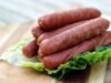Geräucherte Hot Dog Würstchen aus Rindfleisch selber machen Hot Dog Würstchen selber machen