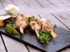 Spießig gegrillte Jakobsmuscheln mit Bacon Jakobsmuscheln Rezept Grillen