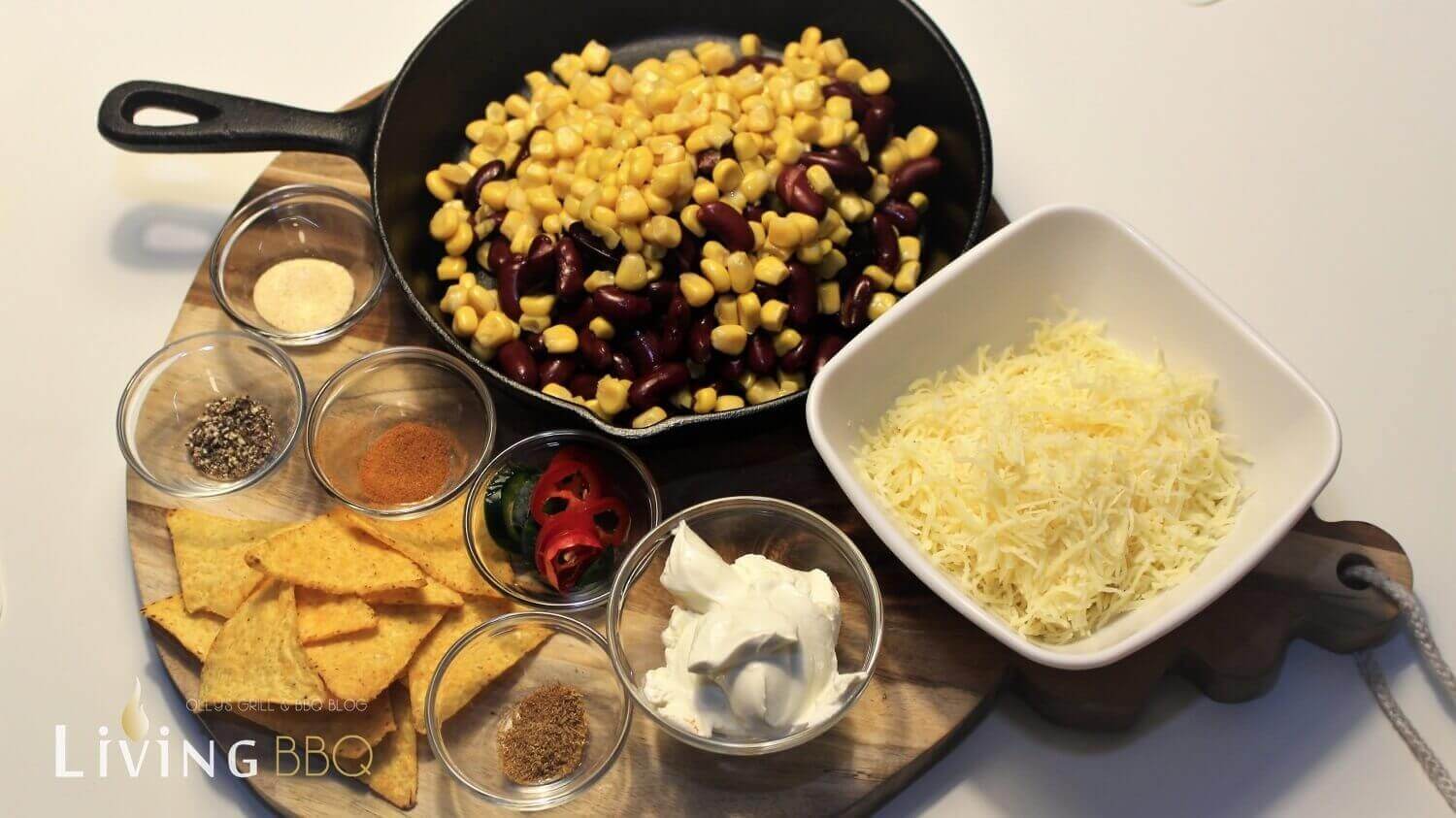 Kase Mais Dip Corn Dip Leckeres Fingerfood Rezept Livingbbq De