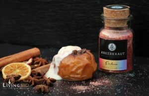 Einhorn Bratapfel mit Dominosteinen – Leckeres Bratapfel Rezept Bratapfel Rezept Einhorn Gewürz Ankerkraut