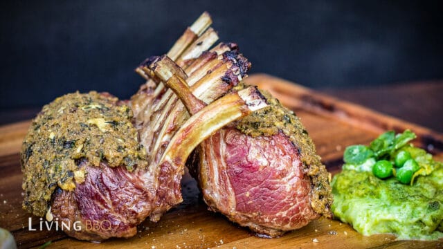 Lammkarree mit Kräuterkruste