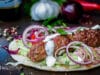 Adana Kebap vom Grill Adana Kebab Kugelgrill Moesta-BBQ