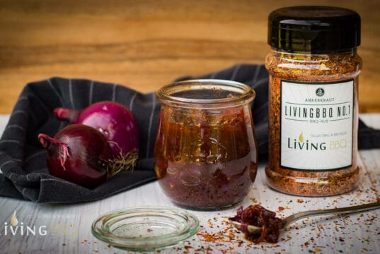 Portweinzwiebeln klassisch und mit Living BBQ No.1 Portweinzwiebeln LivingBBQ No.1