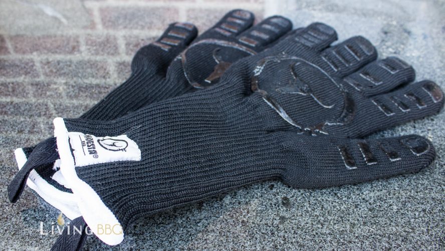 MOESTA-BBQ 19216 GrillGloves No.1 maat S/M voor professionals, tot 500 °C hittebestendige grill-/ovenhandschoen - LFGB