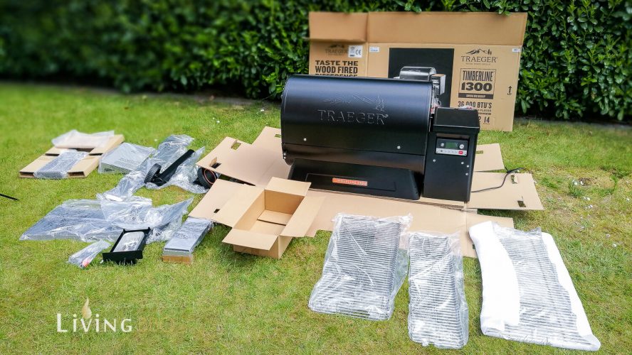 Traeger Timberline 1300 | Unboxing Des Pellet Smoker - LivingBBQ.de