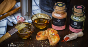Geräuchertes Olivenöl selber machen; Test mit Bruschetta geräuchertes Olivenöl