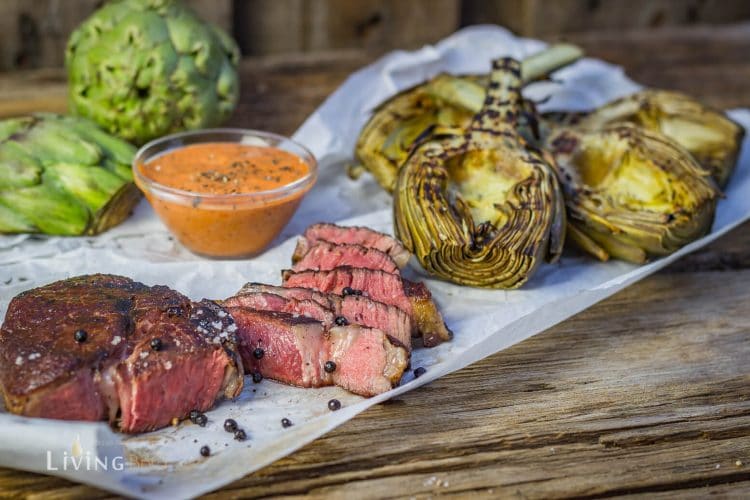 Artischocken vom Grill - leckeres Rezept mit Dip - LivingBBQ.de