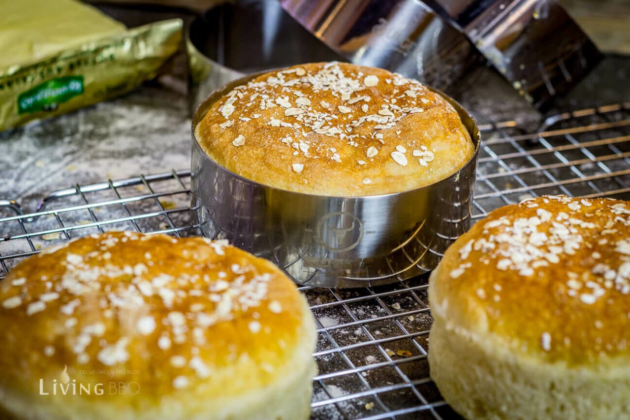 Brioche Buns - Französischer Frühstücksklassiker als Burger Brötchen ...