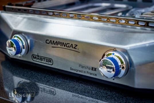 Campingaz Master Plancha EX im Test – Plancha-Grillen wie die Spanier Campingaz Plancha Master EX Front
