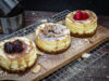 Mini New York Cheesecake im Grill gebacken New York Cheesecake