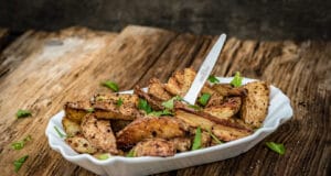 Kartoffelecken (Potato Wedges) mit Sour Cream selber machen Kartoffelecken Potato Wedges