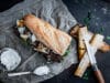 Short Ribs Sandwich mit Blue Cheese Short Ribs Sandwich
