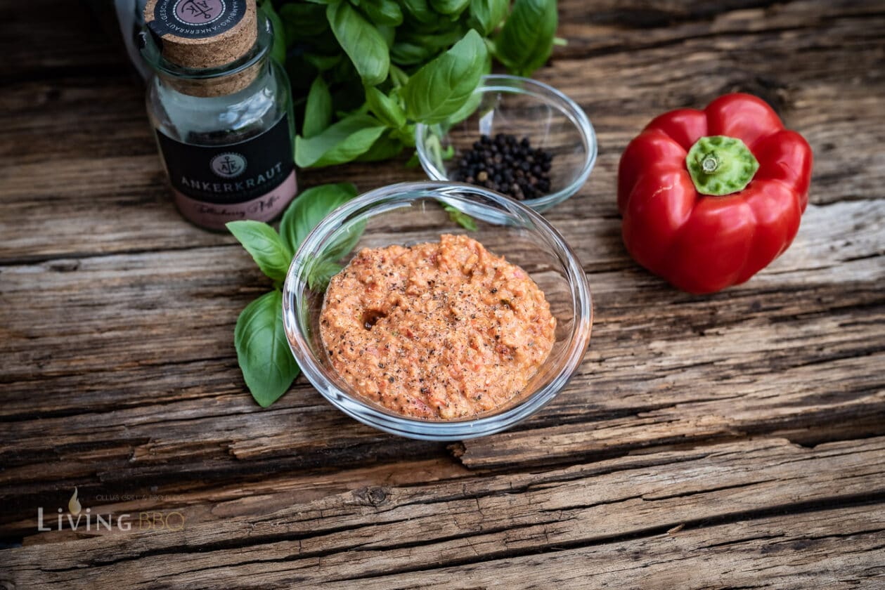 Pesto Rosso Rezept - Rotes Pesto selber machen - LivingBBQ.de