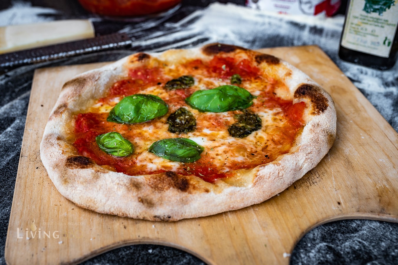 Neapolitanische Pizza - Pizza Margherita, die beste Pizza der Welt ...
