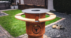 Moesta-BBQ Bandit Fireplace – Feuertonne mit umfangreicher Grillfunktion Moesta-BBQ Bandit Feuertonne