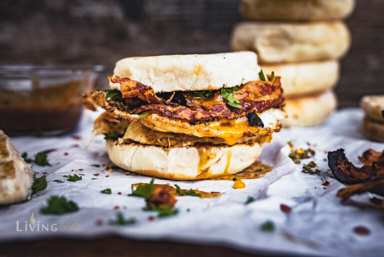 Grilled Chicken Sandwich vom Grill – Toasties zum Frühstück