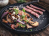 Pilzpfanne Rezept mit Wagyu Steak Pilzpfanne Rezept mit Wagyu Steak