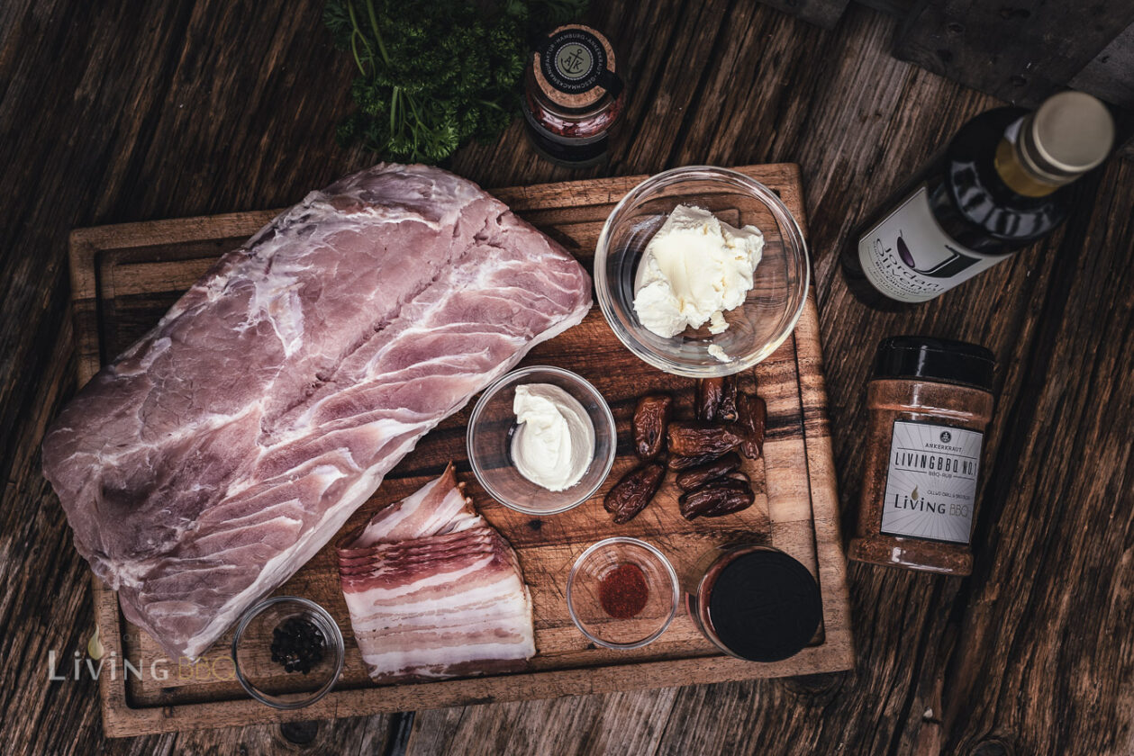 Rollbraten vom Grill – Saftiges Rezept mit Dattelcreme-Füllung ...