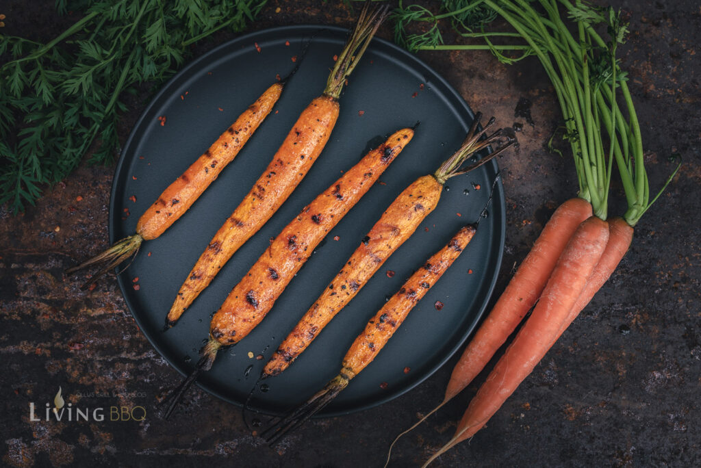 Glasierte Möhren vom Grill - süß und würzig - LivingBBQ.de