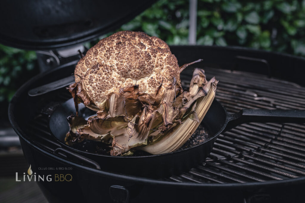 Blumenkohl grillen - Gebackener Blumenkohl vom Grill - LivingBBQ.de Blumenkohl grillen - Gebackener Blumenkohl vom Grill - LivingBBQ.de