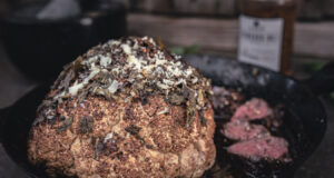 Blumenkohl grillen – Gebackener Blumenkohl vom Grill gebackener Blumenkohl