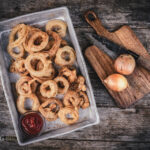 frittierte Zwiebelringe - Onion Rings