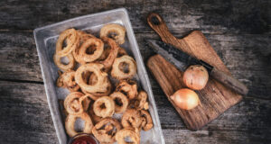 Onion Rings selber machen – Rezept frittierte Zwiebelringe frittierte Zwiebelringe - Onion Rings