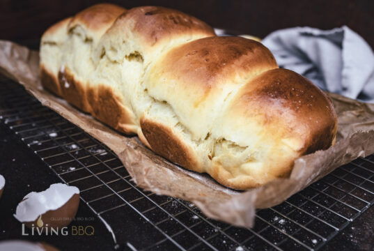 Brioche selber backen – das französiche Gebäck aus dem Pelletsmoker Brioche selber backen