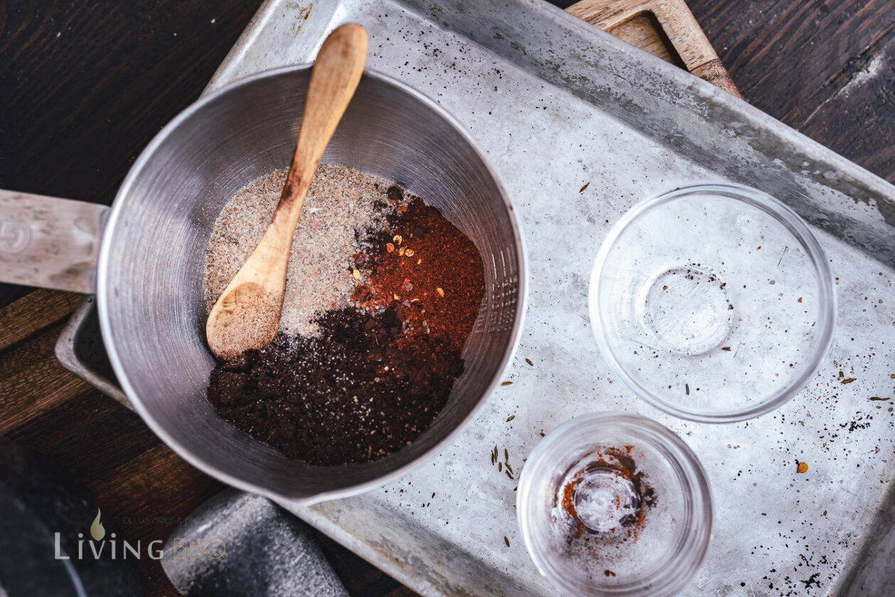 Cowboy Steak mit Kaffee Rub und gegrilltem Salat - LivingBBQ.de