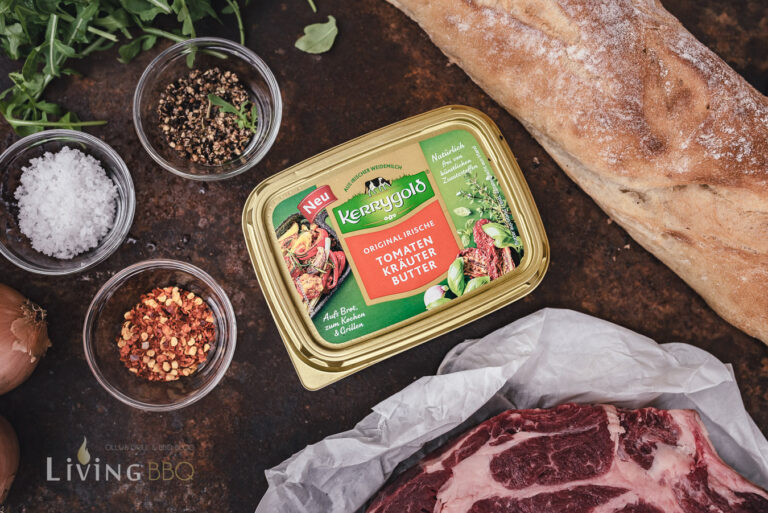 Steak Sandwich mit Tomaten-Kräuterbutter - LivingBBQ.de