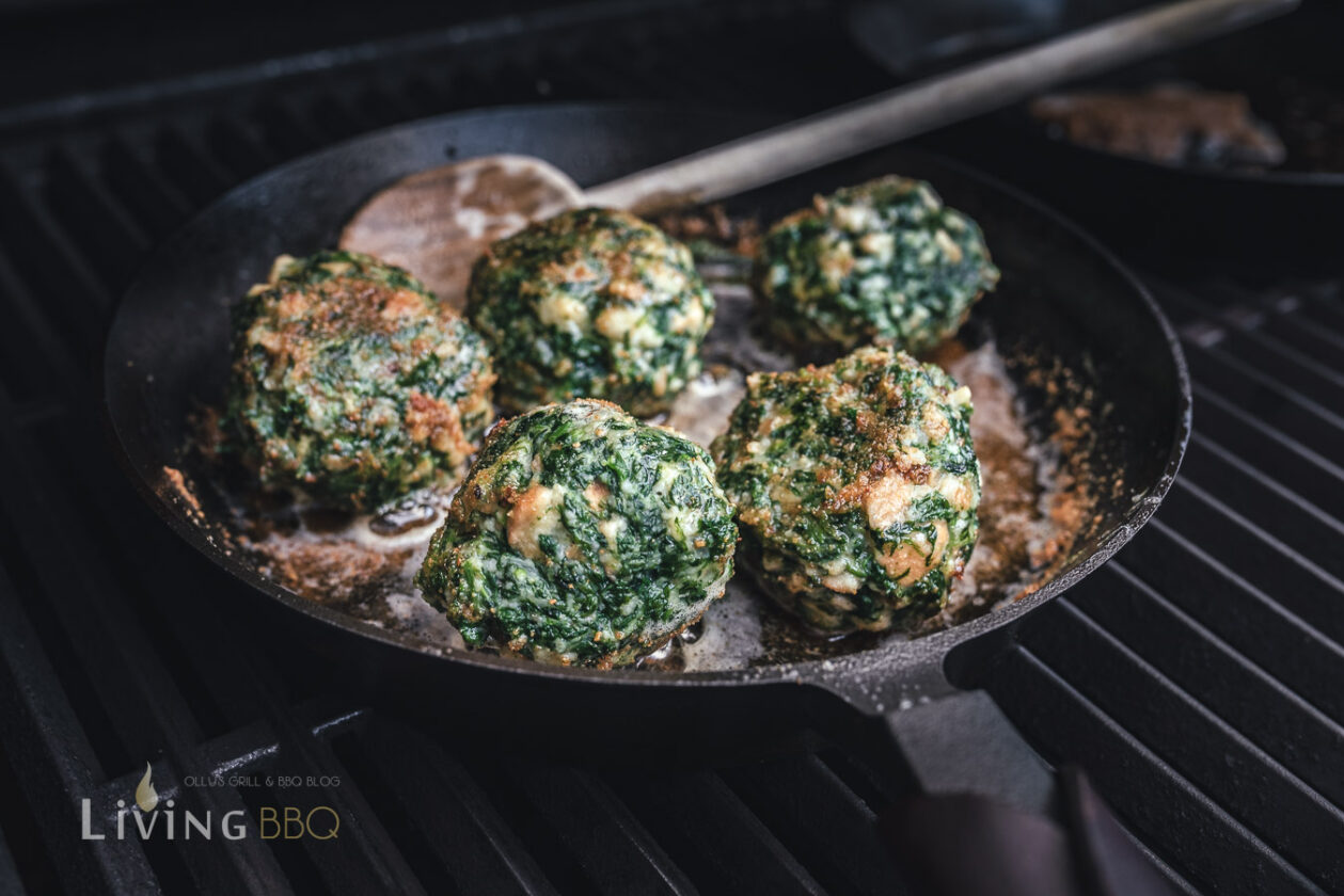 Spinatknödel - Rezept für Tiroler Spinatknödel - LivingBBQ.de