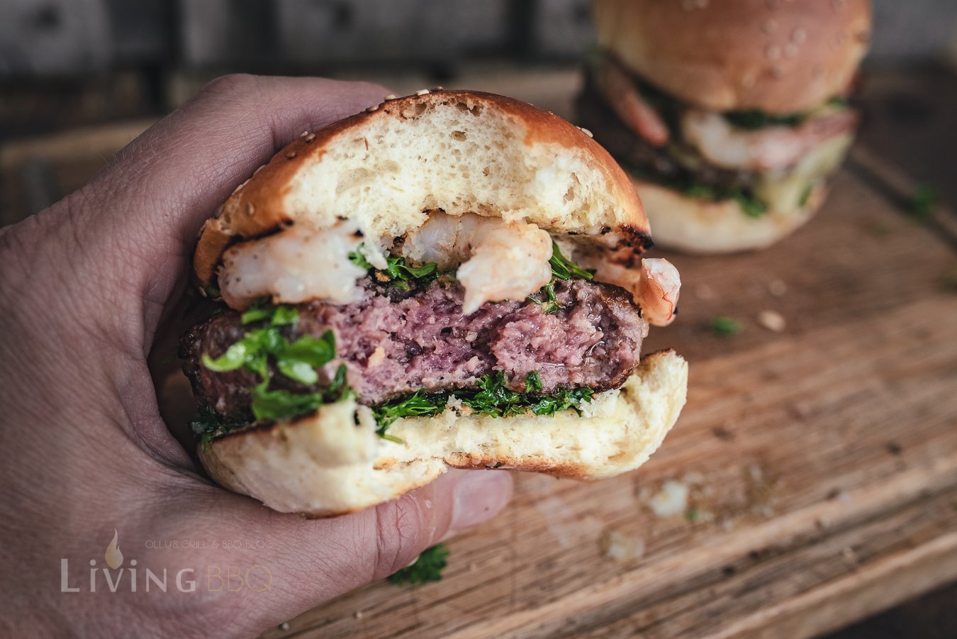 Surf and Turf Burger 